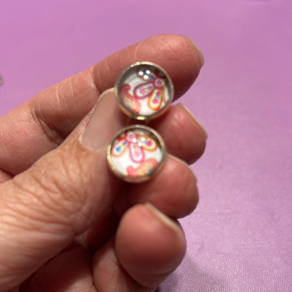 Pierced earrings